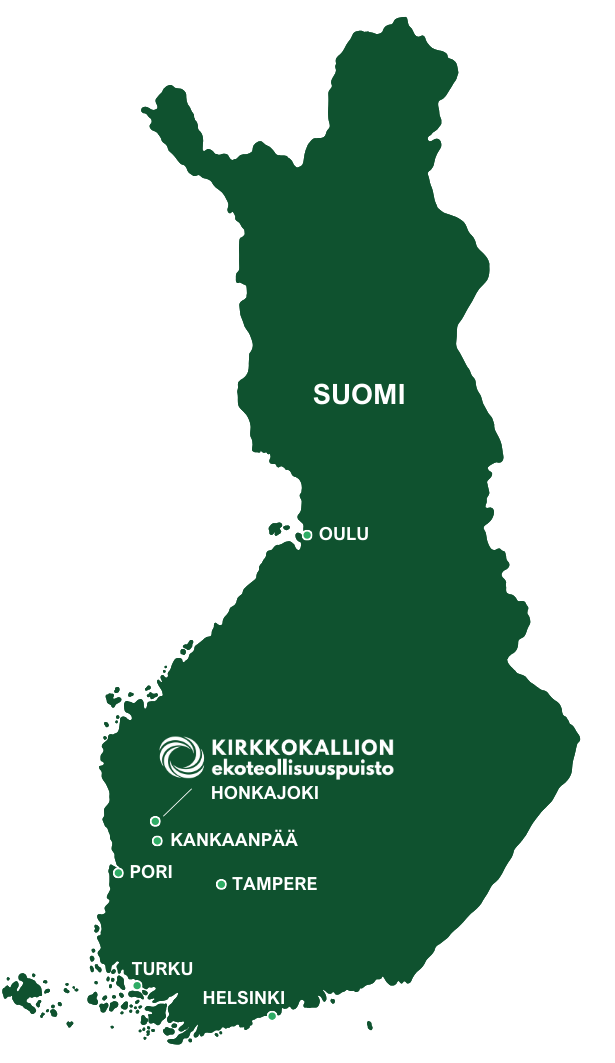 Kirkkokallion ekoteollisuuspuisto kartalla 2 Kirkkokallion ekoteollisuuspuisto kartalla 2